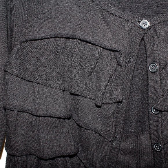 Candie's Vintage Y2K Ruffle Front Cardigan - Picture 12 of 16